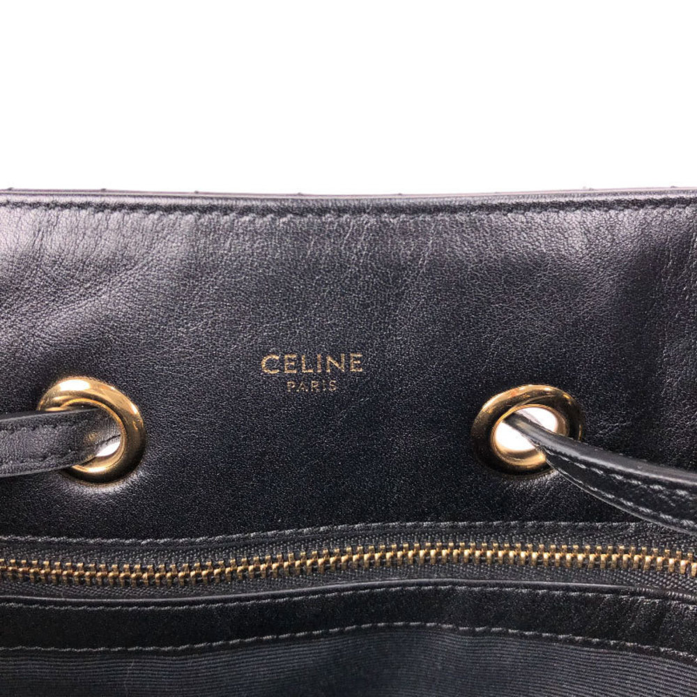 Celine Backpack Small Charm Black - image 6